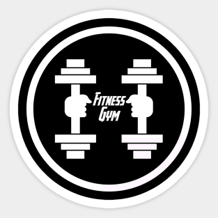 Fitnes gym Sticker